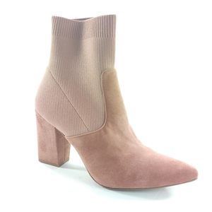 blush sock boots